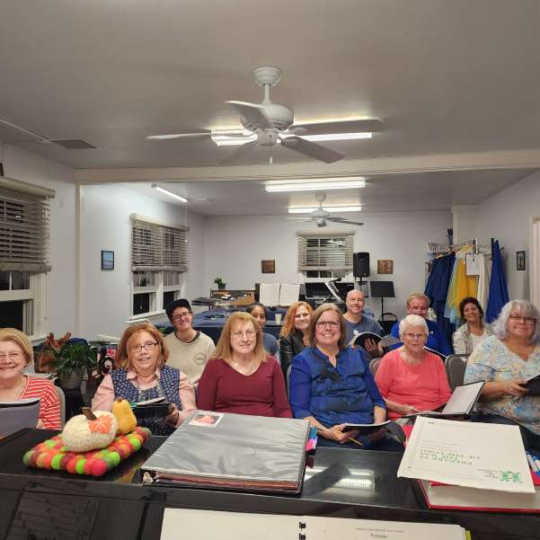 Choir members 